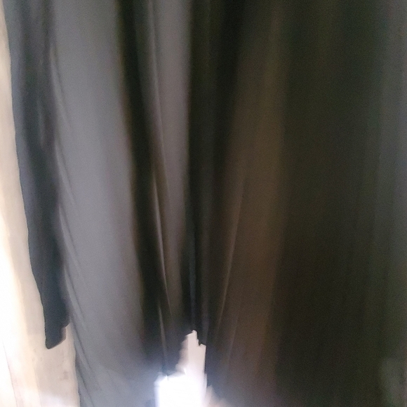 Relativity  open cardigan.  NWT. Black pleated sheet sz 2x. - Picture 8 of 10